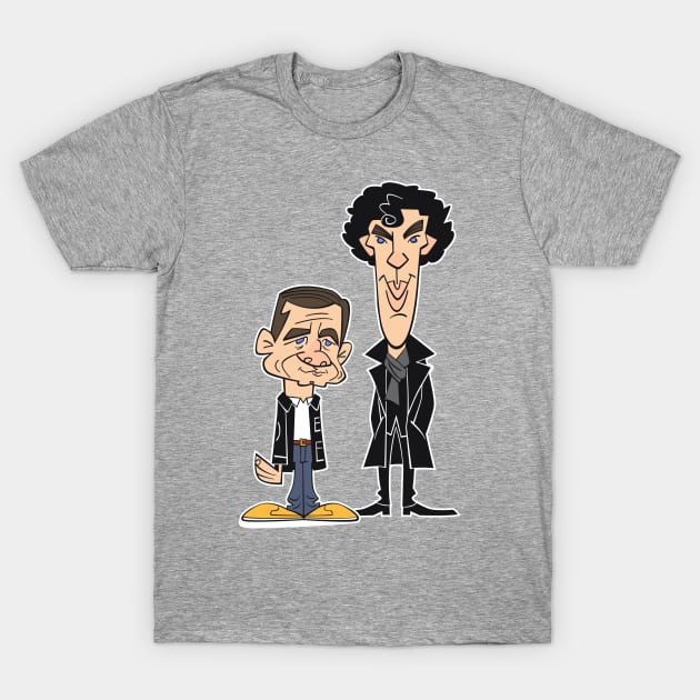 Sherlock & John T-Shirt by Fritsch